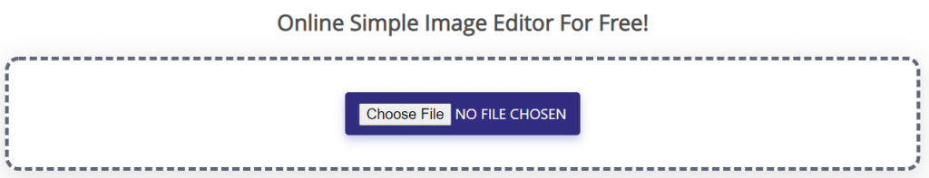 Choose File - How to Edit Image for Free